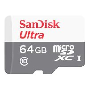  SANDISK 64GB SANDISK ULTRA MICROSDXC +  