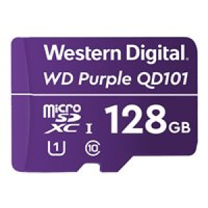  WESTERN DIGITAL WD PURPLE QD101 MICROSD 128GB  