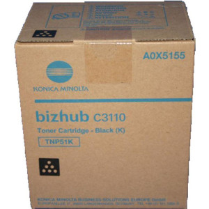 KONICA MINOLTA TNP-51K - Schwarz - Original - Tonerpatrone - für bizhub C3110 (TNP51K) 