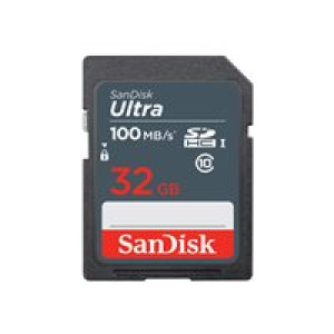 SANDISK Ultra 32GB SDHC Mem Card 100MB/s  