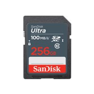  SANDISK Ultra 256GB SDXC Mem Card 100MB  