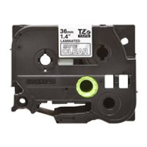 BROTHER TZeM65 tape black on blank surface 36mm 