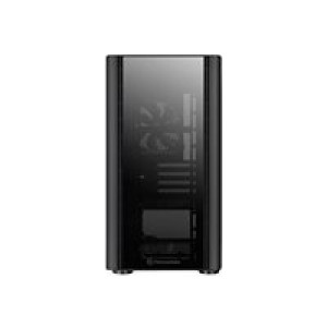THERMALTAKE V Series V150 TG - Tower - micro ATX - ohne Netzteil (PS/2) - Schwarz - USB/Audio 