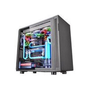 THERMALTAKE Suppressor F31 - Tempered Glass Edition - Tower - ATX - ohne Netzteil (PS/2) - Schwarz 