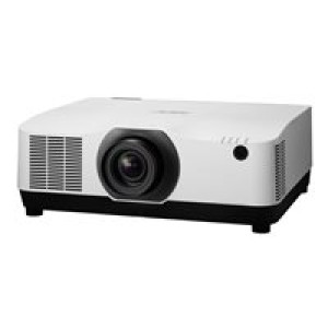 NEC PA804UL-WH Instalation Projector WUXGA 8200AL LCD Laser Light Source white cabinet 