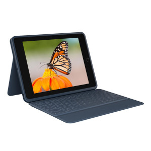  LOGITECH Rugged Combo 3 - CLASSIC BLUE - CH - WW Tastaturen 