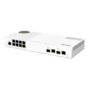  QNAP QSW-M2108-2C - Switch - managed - 2 x 10 Gigabit SFP+ + 8 x 2.5GBase-T - Desktop  