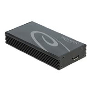 DELOCK - Speichergehäuse - M.2 NVMe Card / PCIe (NVMe) - 20 Gbit/s - USB 3,2 (Gen 2x2) - Schwarz 
