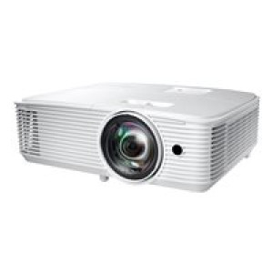 OPTOMA W309ST DLP Kurzdistanz Video Projektor WXGA 1280x800 3800Lumens 25000:1 0.52:1 VGA HDMI VGA O 