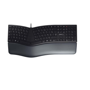  CHERRY KC 4500 ERGO Wired keyboard 109+3 keys USB black (FR) Tastaturen 