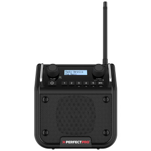 PERFECTPRO DABPRO Baustellenradio DAB+, UKW AUX, Bluetooth®, DAB+, UKW stoßfest 