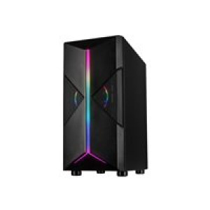 INTERTECH 3306 Cavy Midi - RGB - adressierbare RGB infinity-Effekt-Blende 1x USB 3.0 2 