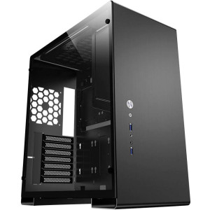 JONSBO U5 Midi-Tower, Tempered Glass - schwarz 