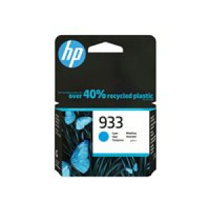 HP 933 - 4 ml - Cyan - Original - Tintenpatrone - für Officejet 6100, 6600 H711a, 6700, 7110, 7510, 