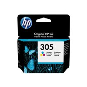 HP 305 - Farbe (Cyan, Magenta, Gelb) - Original - Tintenpatrone - für Deskjet 1255, 27XX; DeskJet Pl 