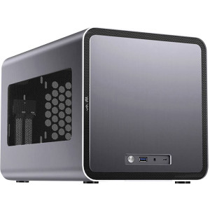 JONSBO V8 Mini-ITX Gehäuse - grau 