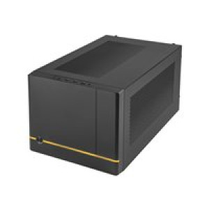 SILVERSTONE SST-SG14B Sugo Mini-ITX Gehäuse - schwarz 