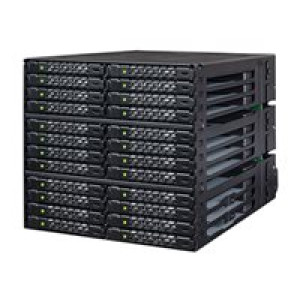 ICY DOCK ToughArmor  24x 2.5" SAS/SATA in 3x 5.25" bay backplane cage 