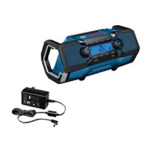 BOSCH Professional GPB 18V-2 C Baustellenradio UKW Bluetooth®, AUX spritzwassergeschützt 