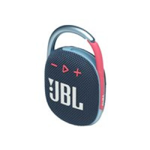 JBL Clip 4 Bluetooth Lautsprecher Wasserfest, Staubfest Blau, Pink 