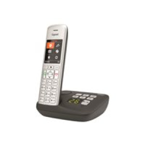 GIGASET CE575 A DECT Mobilteil Silber-Schwarz 