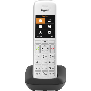 GIGASET CE575 DECT Mobilteil Silber-Schwarz 