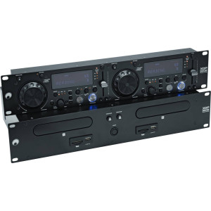 OMNITRONIC XDP-3002 DJ Doppel CD MP3 Player 