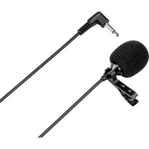 RENKFORCE RF-MIC-160 Ansteck Sprach-Mikrofon Übertragungsart:Analog inkl. Klammer 