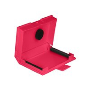 DELOCK Schutzbox für 3,5 Zoll HDD rot 
