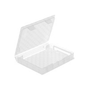 DELOCK Schutzbox für 2,5 Zoll HDD / SSD transparent 