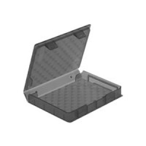 DELOCK Schutzbox für 2,5 Zoll HDD / SSD grau 