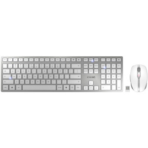  CHERRY DW 9100 SLIM EU Layout silber/weiß Tastaturen 