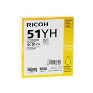 RICOH GC 51YH - Hohe Ergiebigkeit - Gelb - Original - Tintenpatrone - für Ricoh SG 3210DNw (405865) 
