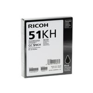 RICOH GC 51KH - Hohe Ergiebigkeit - Schwarz - Original - Tintenpatrone - für Ricoh SG 3210DNw (40586 