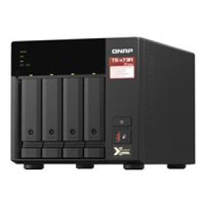  QNAP TS-473A - NAS-Server - 4 Schächte - SATA 6Gb/s - RAM 8 GB - 2.5 Gigabit Ethernet  