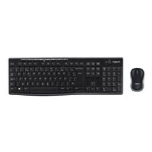  LOGITECH Wireless Combo MK270 - BLACK - EMEA (FR) Tastaturen 