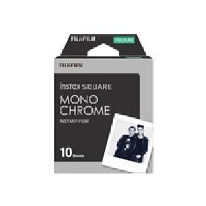 FUJIFILM Instax SQUARE MONOCHROME WW 1 Sofortbild-Film Schwarz/Weiß 