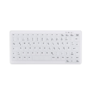  CHERRY ACTIVE KEY TAS AK-C4110F-FUS-W/GE DE-Layout weiß Tastaturen 
