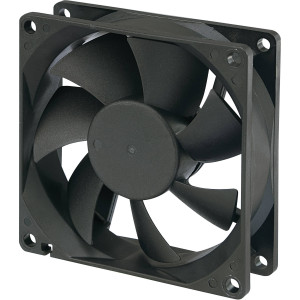  TRU COMPONENTS RD8025B12H Axiallüfter 12 V/DC 57 m³/h (L x B x H) 80 x 80 x 25 mm Zubehör 