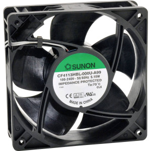  SUNON CF4113HBL-000U-ABD Axiallüfter 230 V/AC 185.14 m³/h (L x B x H) 120 x 120 x 38 mm Zubehör 