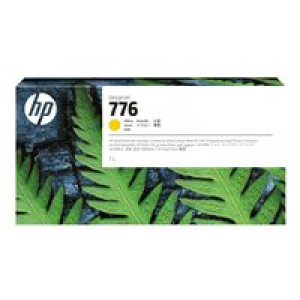 HP Ink/HP 776 1L YL Ink Crtd 