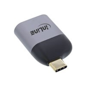 INTOS ELECTRONIC InLine® USB Display Konverter, USB Typ-C Stecker zu HDMI Buchse (DP Alt Mode), 4K2K Grafikkarten 