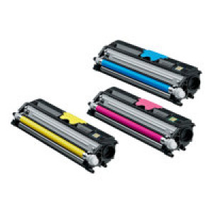 KONICA MINOLTA 3er Pack Gelb, Cyan, Magenta Tonerpatrone 