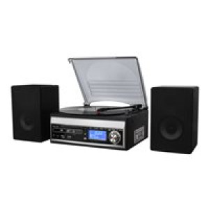 WÖRLEIN Soundmaster MCD1820SW Musikcenter CD,Platten-/Kassettenspieler,USB/SD 