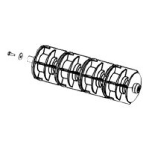 HONEYWELL SCANNING Assy, Media Supply Hub, H8 - Metal (DPR78-2623-21) 