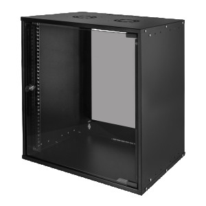 CANOVATE 19" Wallmount Box -ECO- 12U, black 