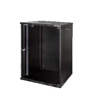 CANOVATE 19" Wallmount SOHO Box 15U 540*550, black, assembled 