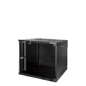 CANOVATE 19" Wallmount SOHO Box  9U 540*550, black, assembled 