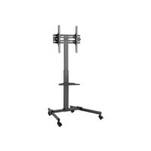  LOGILINK Display cart, 32"-55", height adjustable, black  