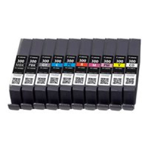 CANON PFI-300 Multipack MBK/PBK/C/M/Y/PC/PM/R/GY/CO 